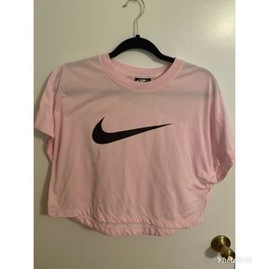 Nike Pink Crop Top